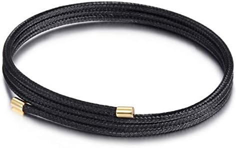 CIUNOFOR Red Bracelet for Women Girls Italian Style Adjustable DIY Bracelet Black Magnetic Bracelet for Men Boys with 130 Magnets and Christmas Factor Hue