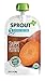 Sprout Organic Baby Food, Stage 1 Pouches, Sweet Potato, 3.5 Oz Purees (Pack of 12)