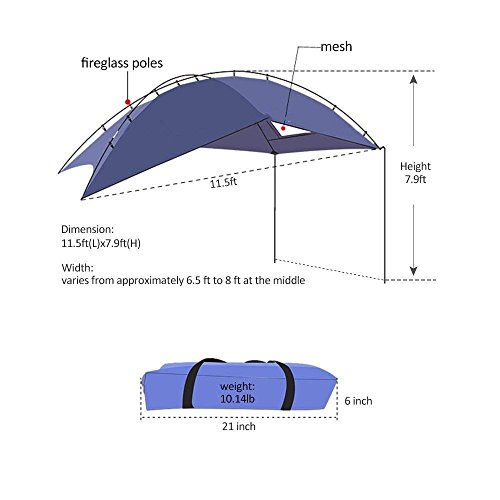 HUKOER-Cuenta-de-auto-para-acampar-Al-aire-libre-Camping-Familia-de-auto-Cuenta-de-auto-Cuenta-de-lado-Car-Car-Hatchback-para-auto-para-camping-y-familia-tienda-de-campaa-en-verano
