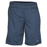 adidas Performance Boys Barricade Shorts, Mineral Blue/EQT Green, X-Small