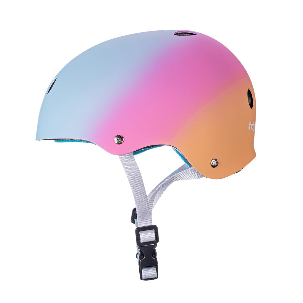 Triple Eight Certified Sweatsaver Helmet for Skateboarding, BMX, Roller Derby, Roller Skating, Inline Skating, Scooter and Bike Image