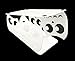 One Pair Creative Cute Nonskid Owl Animal Art Bookends for Kids Girls Birthday Gifts (White)