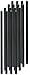 Edelbrock 9629 Hardened Steel Pushrod - 16 per Pack