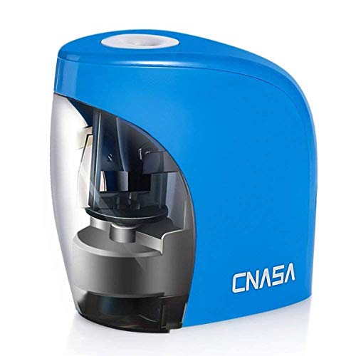 Pencil Sharpener,Electrical Pencil Sharpener for NO.2 Pencils and Colored Pencils,Portable Automatic Electric Sharpener Feature for Home/School/Classroom/Office (Navy Blue)