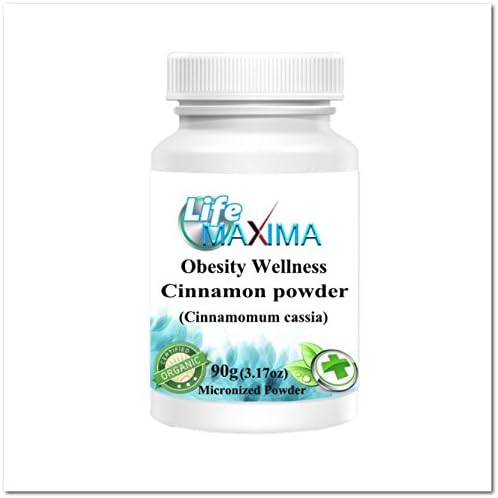 Life Maxima Cinnamon powder - Cinnamomum cassia Fat Inhibition , Obesity Organic Natural Ayurvedic Active Herbs Safe Herbal 90g (3.17oz) (BUY 3 GET 1 FREE)