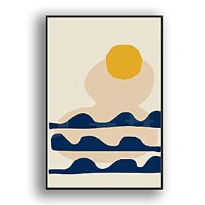 Framed Canvas Wall Art for Living Room,...