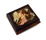 The Wood Inlay Design Features An Angel Playing A Horn / Duduk with 18 Note Tune-Puttin' On the Ritz (Berlin)