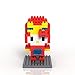 LOZ Diamond Blocks Nanoblock Hello Kitty Featuring Iron Man Educational Toy 120pcs