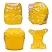 UBBCARE Baby Pocket Cloth Diapers Reusable Washable Adjustable 8 Pack with 8 Inserts Baby Shower Gifts (boy color)