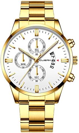Men Luxury Watches,Digital Watches,Sport Military Watches Men Fashion Military Stainless Steel Analog Date Sport Quartz Wrist Watch