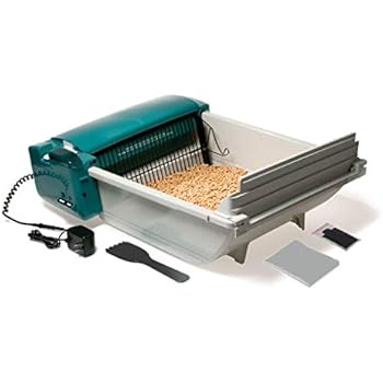 Pet Zone Smart Scoop Automatic Litter Box (Self Cleaning Litter Box, Cat Litter Box with No Expensive Refills) [Hands-Free, Easy to Clean Waste Disposal Litter Box, Works with Clumping Cat Litter]