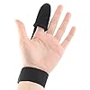 uxcell-Neoprene-Outdoor-Fishing-Fish-Anti-slip-Single-finger-Stall-Glove-Gloves-Index-Finger-Protector-Black-Red