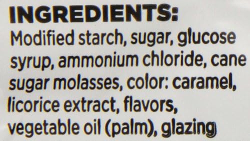 GUSTAF’S DUTCH LICORICE COINS DOUBLE SALT – 5.2 OZ.