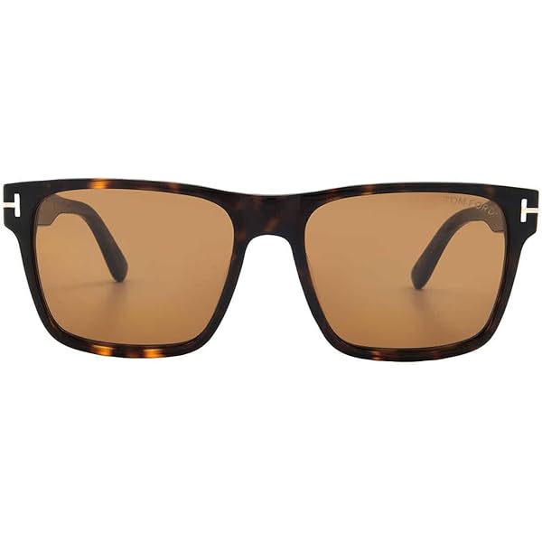 Amazon.com: Tom Ford Haylay Polarized Brown Square Ladies