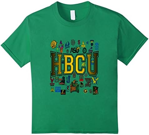 Kids HBCU Proud- HBCU Pride, HBCU Made T-Shirt 12 Kelly Green