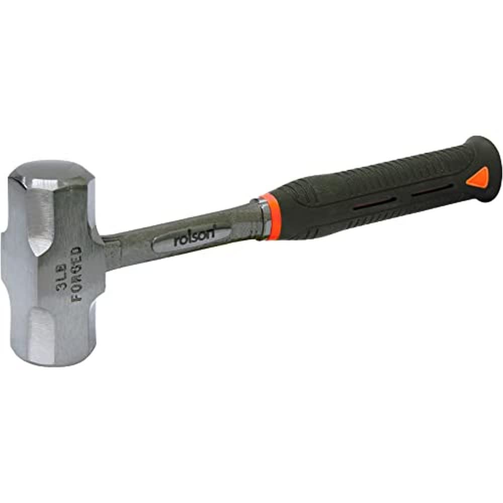 Rolson 10407 3 lb Solid Forged Short Shaft Sledge Hammer