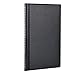 MROCO Business Card Organizer Book Business Card Holder Book, Pu Leather Business Credit Card Holder Book for Men, Name Card Holder Book Slim Wallet Card Holder for Men, Capacity: 300 Cards, Black