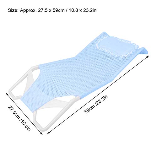 Baby Bath Tub Net Seat, Anti‑Slip Safety Support Portable Bath Shower