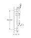 Grohe Power and Soul 130 Shower Set with Hand Shower, Starlight Chrome