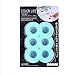 Wild Tribe Hair Drain Clog Remover Cleaning Tool,Kitchen Bath Sink Strainer,Tub Drain Protector Filter Net Drain Hair Catcher Stopper,Pack of 6,Blue