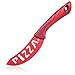 PREMIUM KNIFE SET- Set of 4 Pizza Knives - Best Quality Stainless Steel - Pizza Cutter and Slicer - Dishwasher Safe - Color Coated - Non-Stick Blades