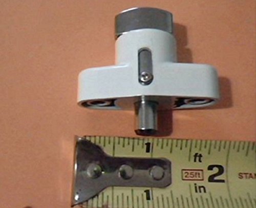 USA Premium Store HV Thumb Turn Lock Kit, Push Pin, Hurricane Shutter Hardware Part, White