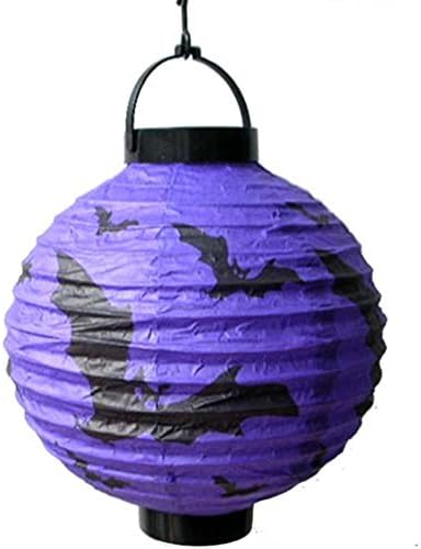 Halloween Halloween Props/ Bar Accessories/ paper Lantern-purple