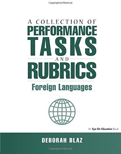 Collections of Performance Tasks & Rubrics: Foreign Languages