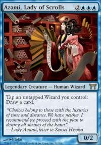 Magic: the Gathering - Azami, Lady of Scrolls - Champions of Kamigawa