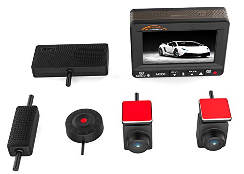 KOONLUNG Mini K1S 1080P Car DVR Dash Camcorder ,160Â° Wide Viewing Digital Car Video , HDR Night Vision Car Video Record, Road Camera Recorder ,Dual Camera Car Driving Records.Contain 64GB Memory Card