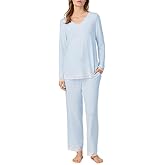 Eileen West Sleepwear & Loungewear for Women - Dream Sweater Knit Collection - Pajama Set Cozy Longsleeve Long Pant PJs