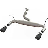 MaxFlow Xtreme Axle Back Performance Exhaust System Jeep Wrangler JK 2012-2018