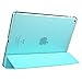 ESR iPad Air 2 Case, Smart Case Cover [Synthetic Leather] Translucent Frosted Back Magnetic Cover with Auto Sleep/Wake Function [Light Weight] (Sky Blue)