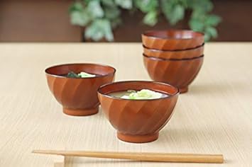 Amazon Co Jp 食器 セット 会津塗 レンジ 食洗機対応千波汁椀 5個 Amazon Co Jp 食器 セット 会津塗 レンジ 食洗機対応千波汁椀 5個