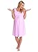 Baby Be Mine Labor and Delivery Gown for Hospital – 3-in-1 Labor/Delivery/Nursing Gown – Maternity Sleepwear(L/XL, Pink Polka Dot)