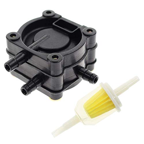 NIMTEK 35787A 35787 Fuel Pump For Tecumseh OHM120 OHV13 OHV110 OHV125 OHV135 OHV14 OHV140 OHV150 OV358EA OV490EA TVT691 OHV OV TVT Series Lawnmower Snow Blower