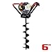 XtremepowerUS V-Type 55CC 2 Stroke Gas Post Hole Digger 3/4