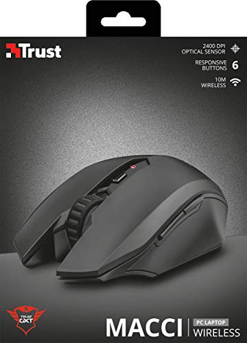 Trust-Gaming-GXT-115-Macci-Raton-inalambrico-Gaming-con-Sensor-optico-de-2400-PPP-y-6-Botones-Negro