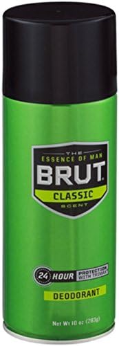 BRUT Deodorant Spray Classic Scent 10 oz (Pack of 8)