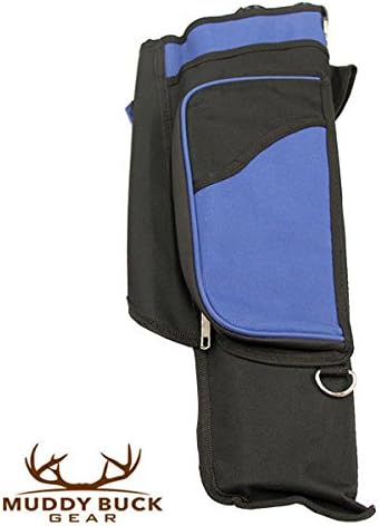 Muddy Buck Gear 3 Tube Hip Quiver Blk/Blue