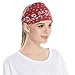 Sweat Wicking Stretchy Athletic Bandana Headbands/Head wrap/Yoga Headband/Head Sarf/Best Looking Head Band for Sports or Fashion, or Exercise (Set 5 (6 Count))