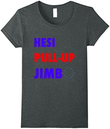 Womens Hesi Pull Up Jimbo T-Shirt XL Dark Heather