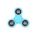 Vanvler Magic Light Blue TRI Sided EDC Finger Toy Focus ADHD Autism Fidget Hand Spinner (v, light blue)