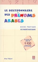 Le  dictionnaire des prénoms arabes