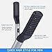 Beard Straightener Brush, Electric Beard Straightener and Hair Straightener, Multifunctional Beard and Hair Straightening Comb, Heat Beard Straightener and Hair Straightener Brush for men VIBOOSthumb 2