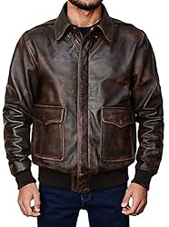 A2 Jacket - Pilot Bomber Jacket Men - Cockpit G1