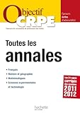 crpe : annales session 2011 2012 by 