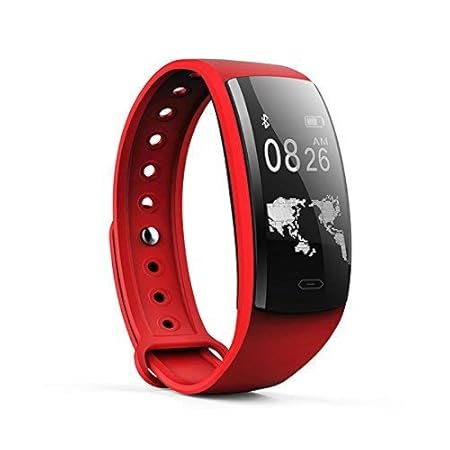 Smart Aktivitätstracker Fitness Tracker, Bluetooth Armbanduhr Herzfrequenzüberwachung, wasserdichter Schrittzähler für Jungen