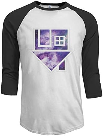 UKFour The Neighbourhood NBHD House Men's 3/4 Sleeve Raglan Baseball Tee Black
