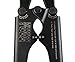 MUZATA Hand Crimper Tool for Stainless Steel Cable Railing Fittings for 1/16”,5/64”,3/32”,7/64”,1/8” Cables CR11, Series CT1
